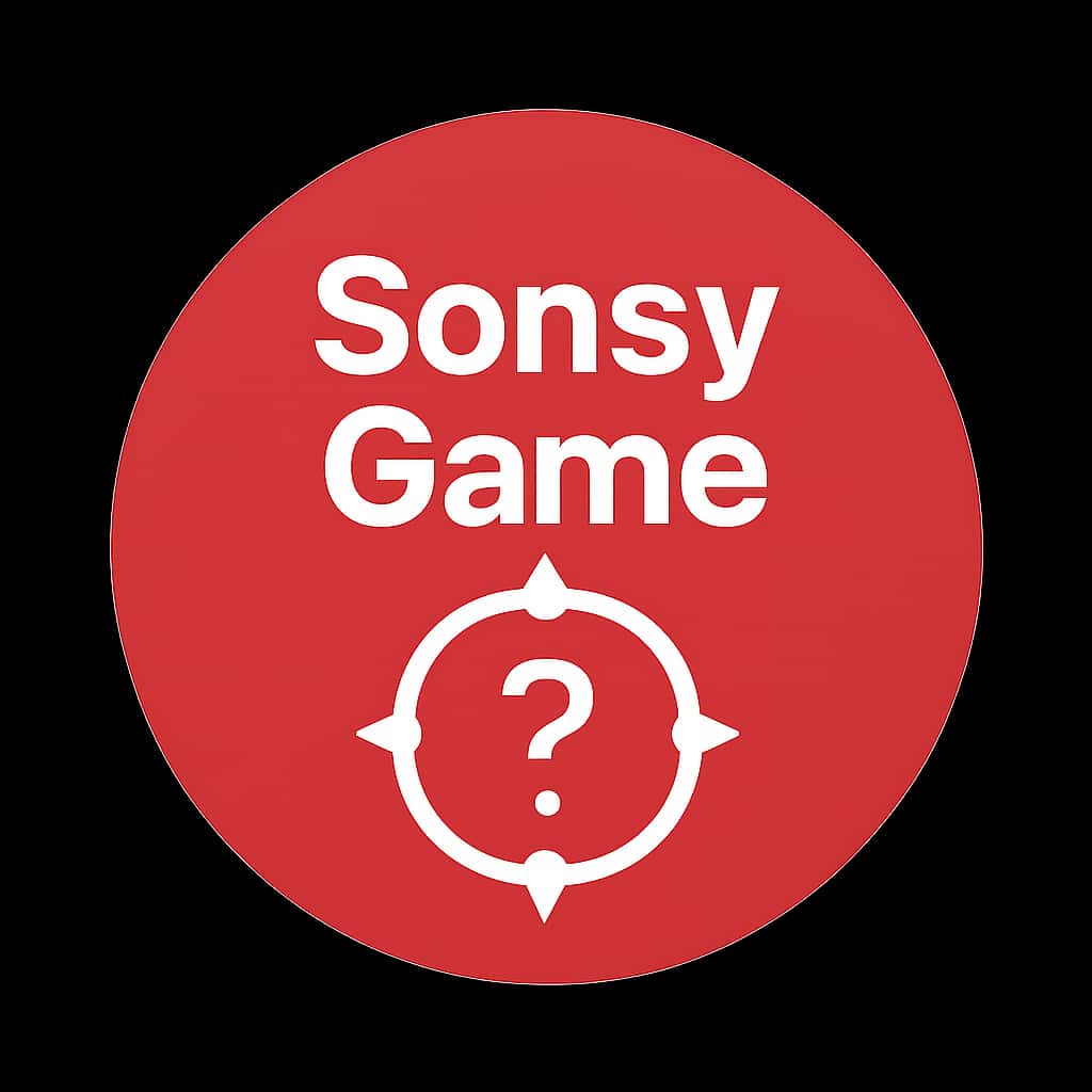 A badge design symbolizing guidance on Sonsy Game options.