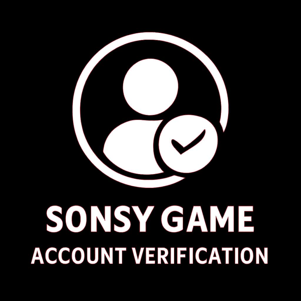 Icon representing Sonsy Game Account Verification.