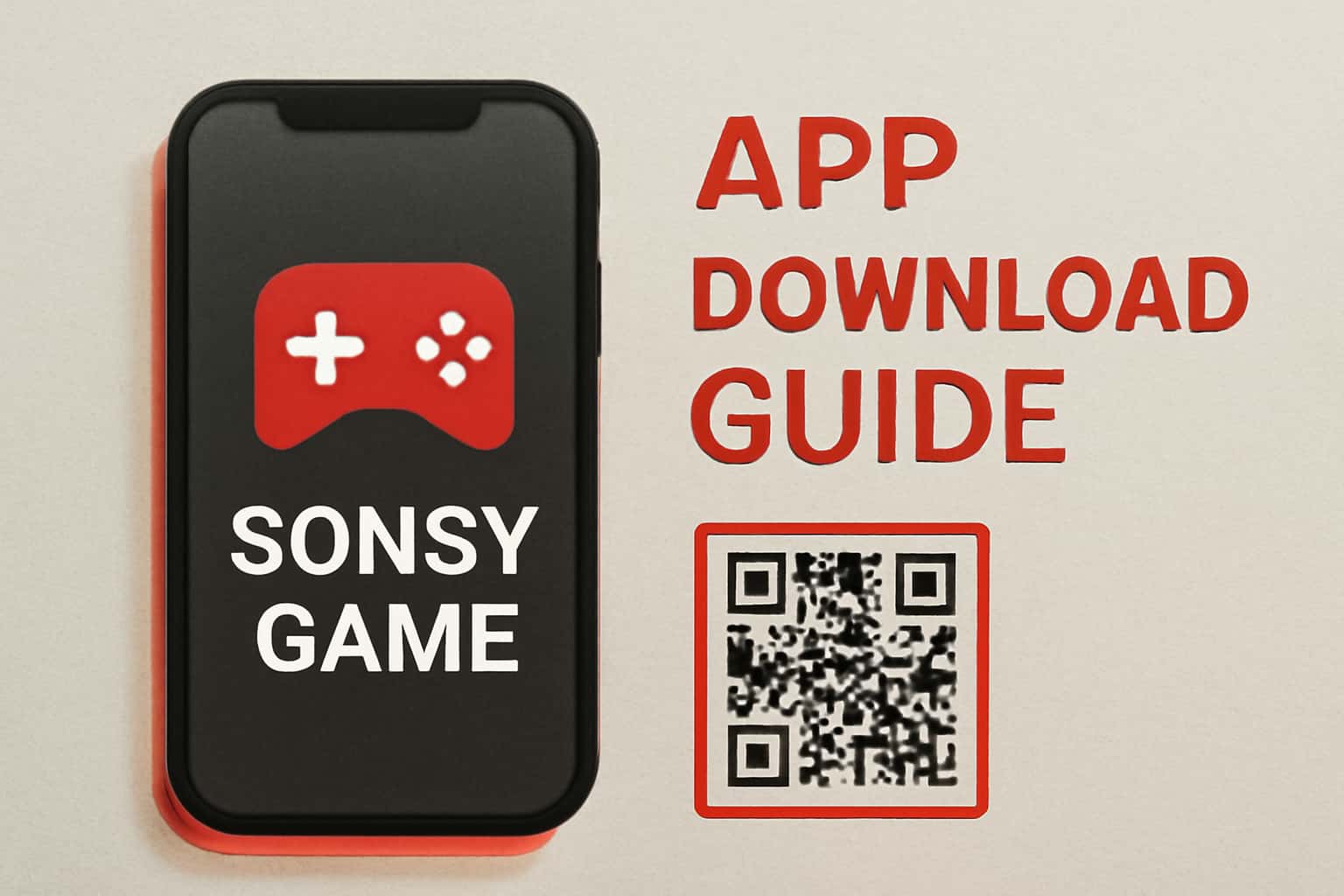 Visual representation of the Sonsy Game App Download Guide in a high-tech setting.