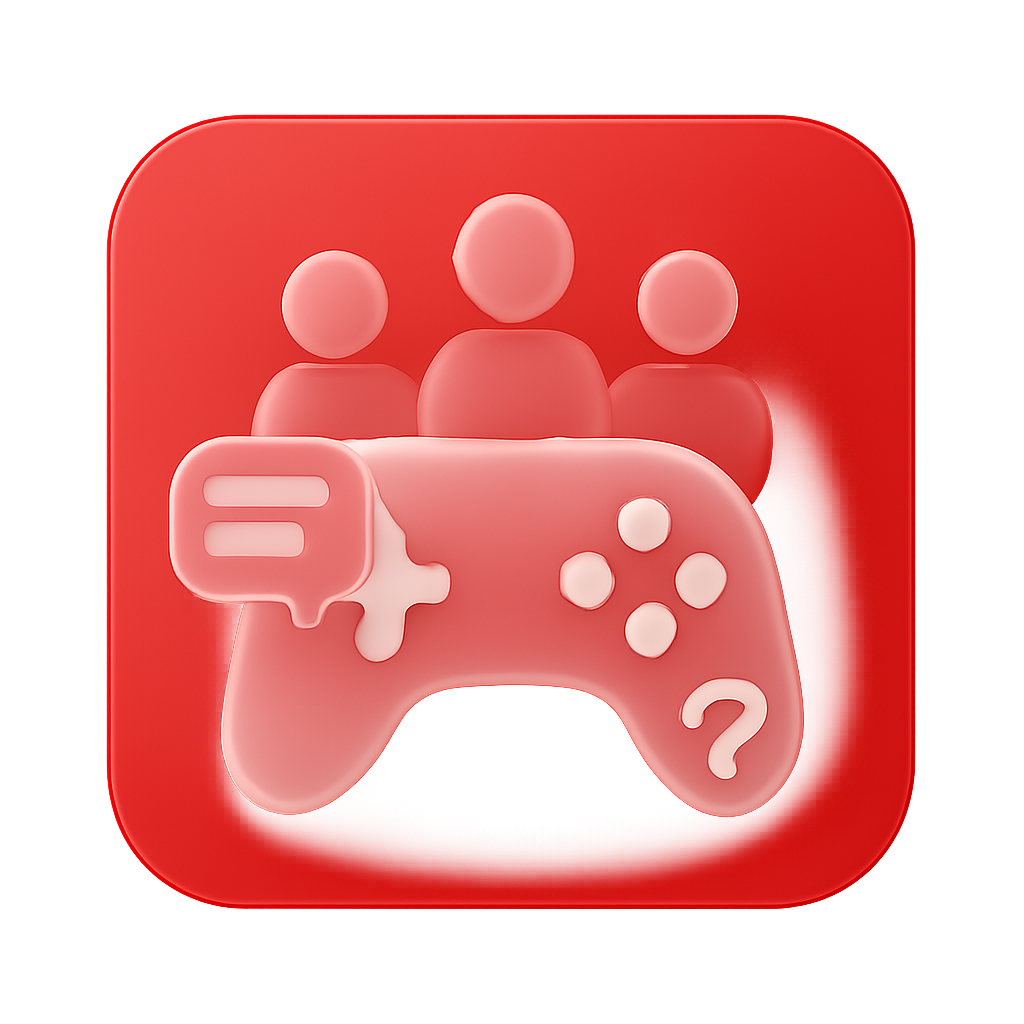 A badge design symbolizing guidance on Sonsy Game options.